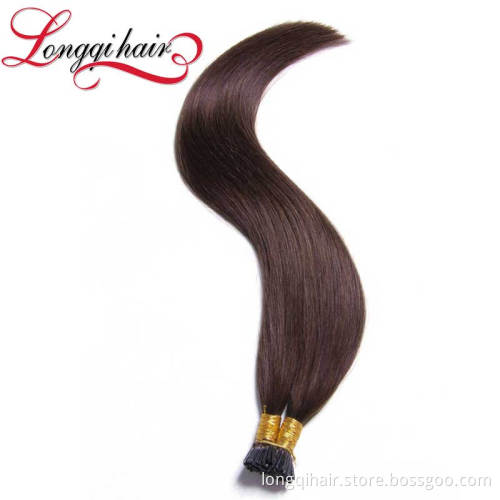 Wholesale Silky Straight Remy I-Tip Hair Extension